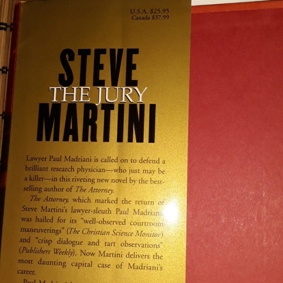 The Jury Hardcover Novel - Picture 3 of 6